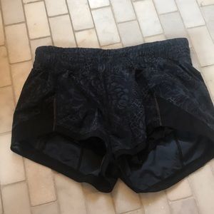 navy blue lulu shorts
